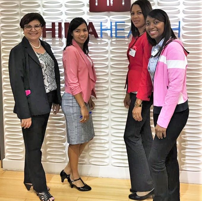 Delegación de enfermeras del INCART participa de capacitación en el Hospital Oncológico HIMA Health, de Puerto Rico